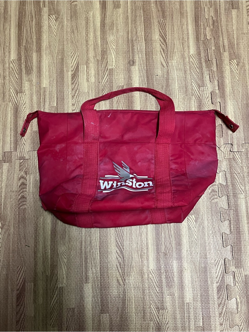Vintage Winston 1992 Cooler Bag Tote NASCAR Winston Cup. Good condition